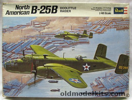 Revell 1/48 North American B-25B Mitchell Doolittle Raider, H285-250 plastic model kit